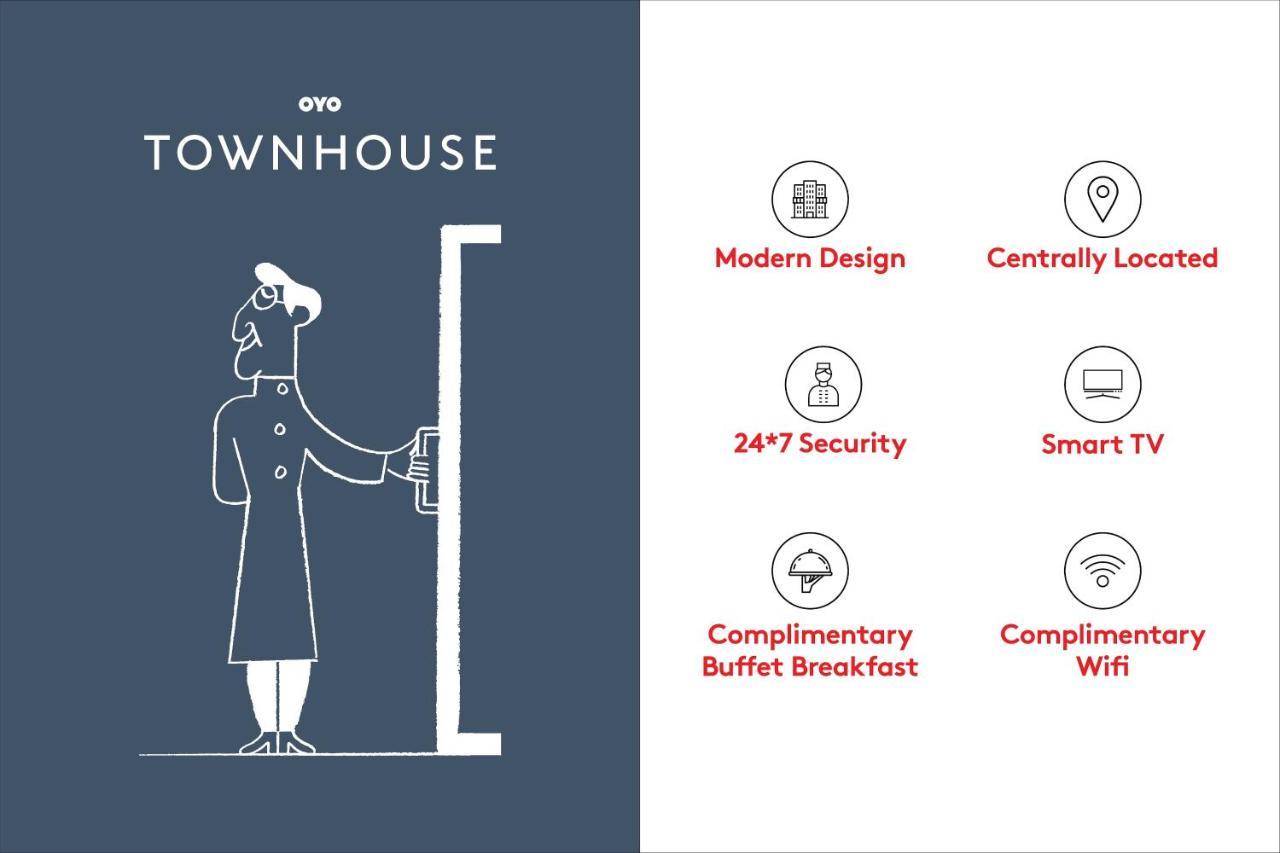 Oyo Townhouse 034 -Halcyon Hitech City Road ไฮเดอราบัด ภายนอก รูปภาพ